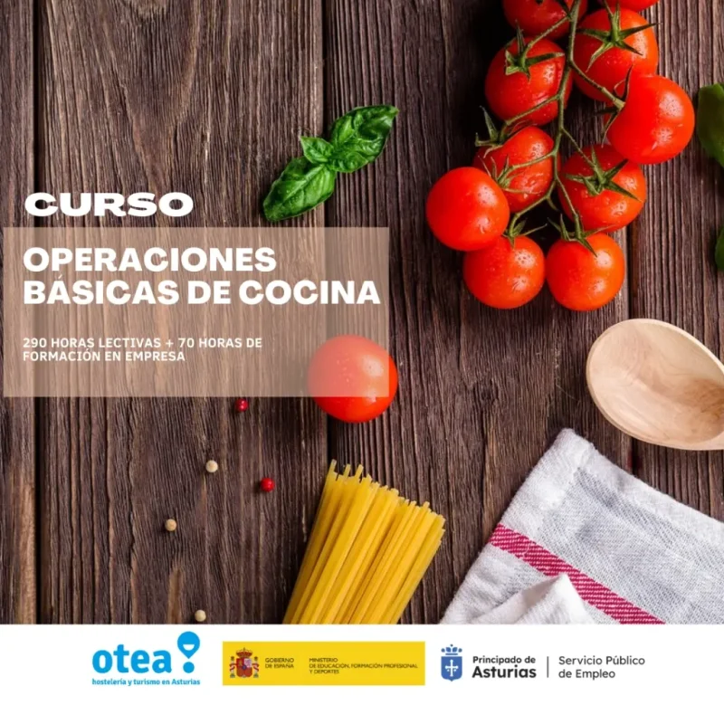 Curso Operaciones Básicas de Cocina 2025